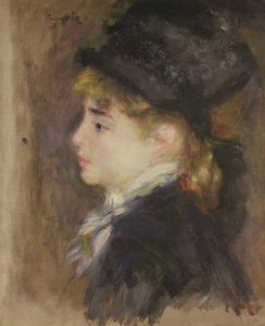 Retrato de uma mulher, possivelmente Margot, c.1876-78